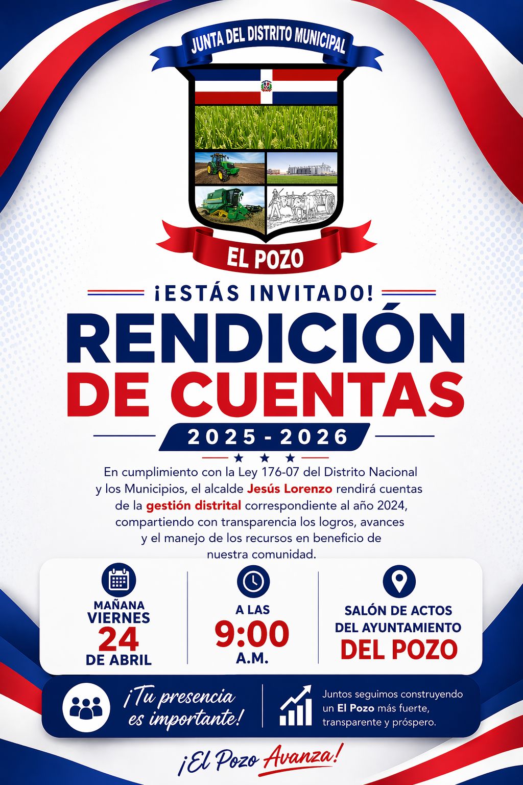 Invitación a Rendición de Cuentas !!